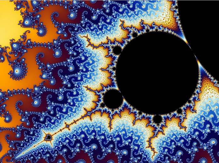 Ausschnitt aus der Mandelbrot-Menge